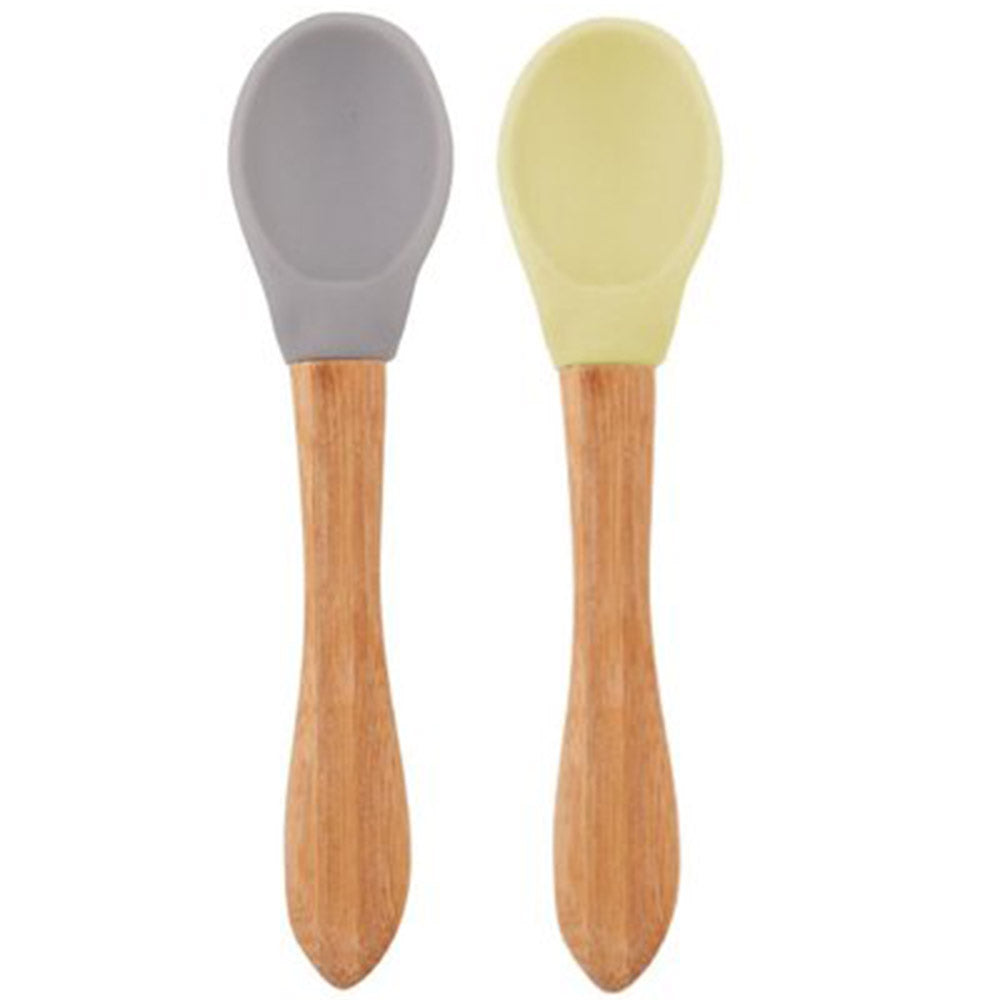 OiOi Bamboo & Silicone Spoons